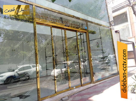 درب اتومات تلسکوپی