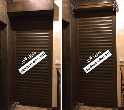 خفاظ کرکره ای ضد سرقت درب ورودی آپارتمان