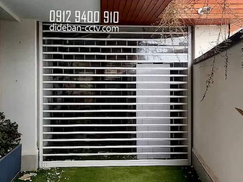 حفاظ کرکره ای شفاف برای پنجره در لواسان