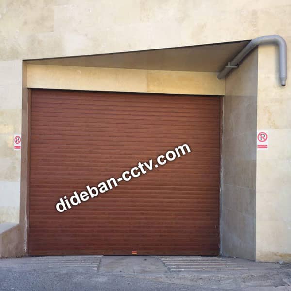 کرکره برقی طرح چوب پارکینگ